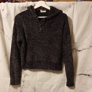 Poof Apparel crop sweater Med 💙💙💙💙